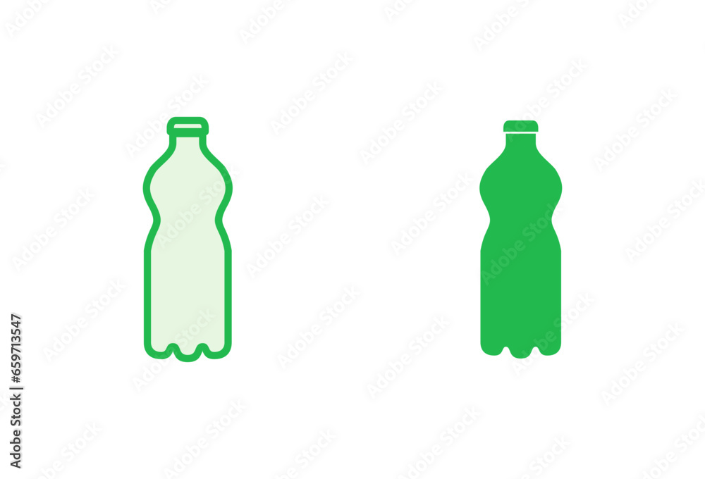 Bottle icon set. bottle vector icon Bottle icon set. bottle vector icon