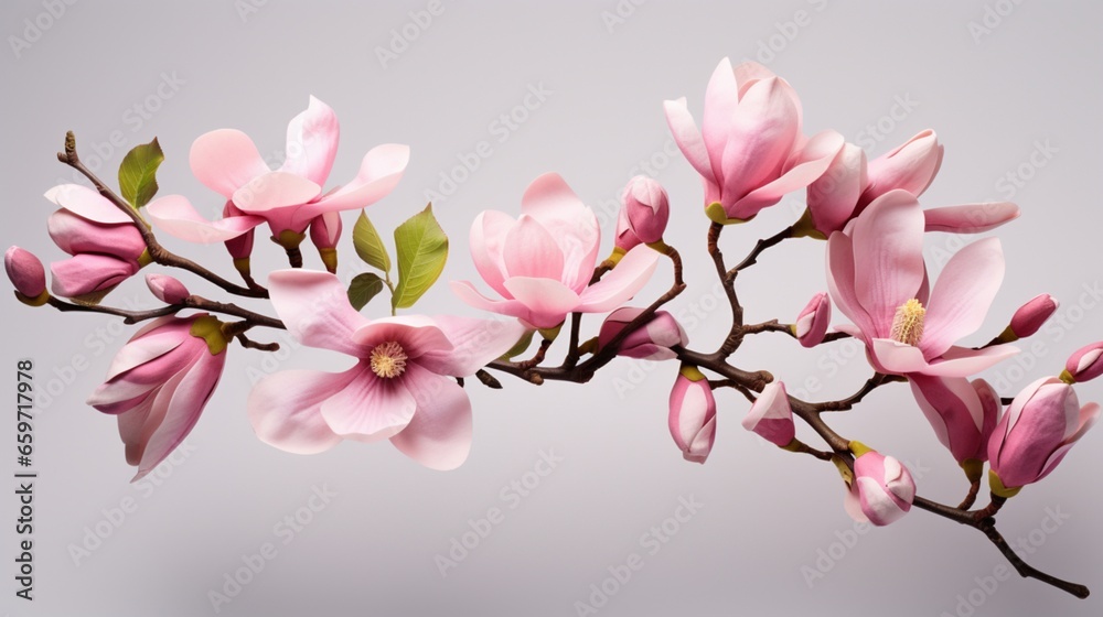 pink cherry blossoms  generated by AI