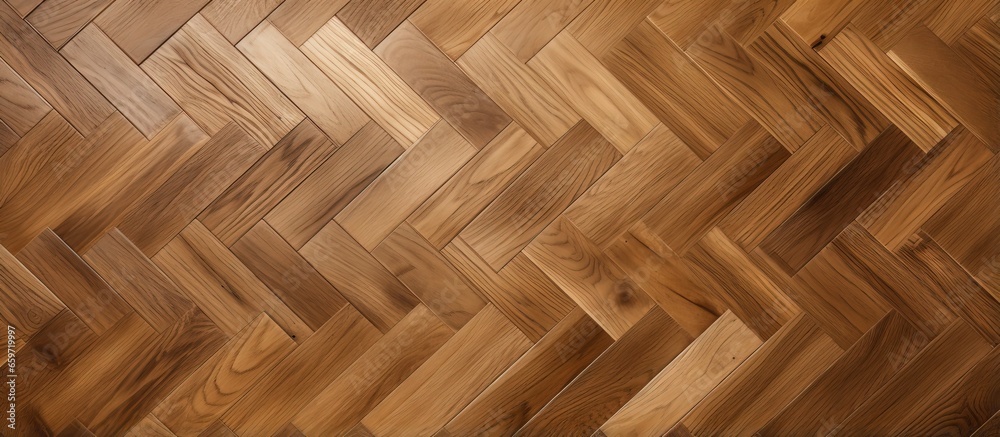 Parquet board made of wood and laminate for design and presentations Parquet board made of wood and laminate for design and presentations