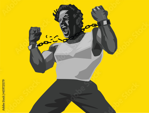 freedom slavery broken chains