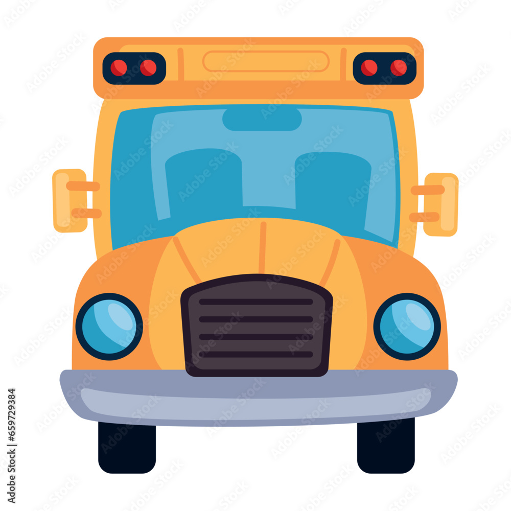school bus isolated school bus isolated
