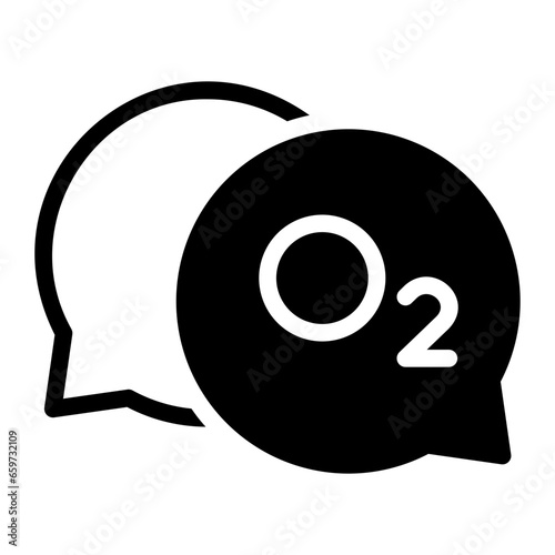 oxygen glyph icon