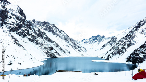 Lago na neve