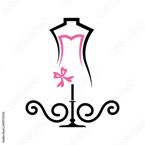 Dress fashion icon design
