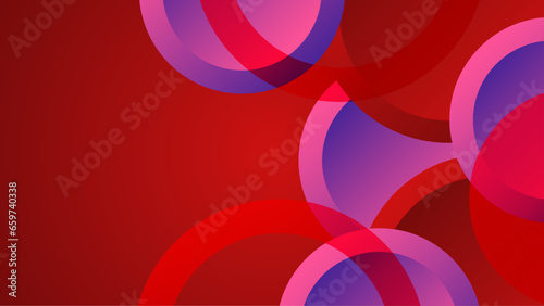 Red and purple abstract background geometric modern