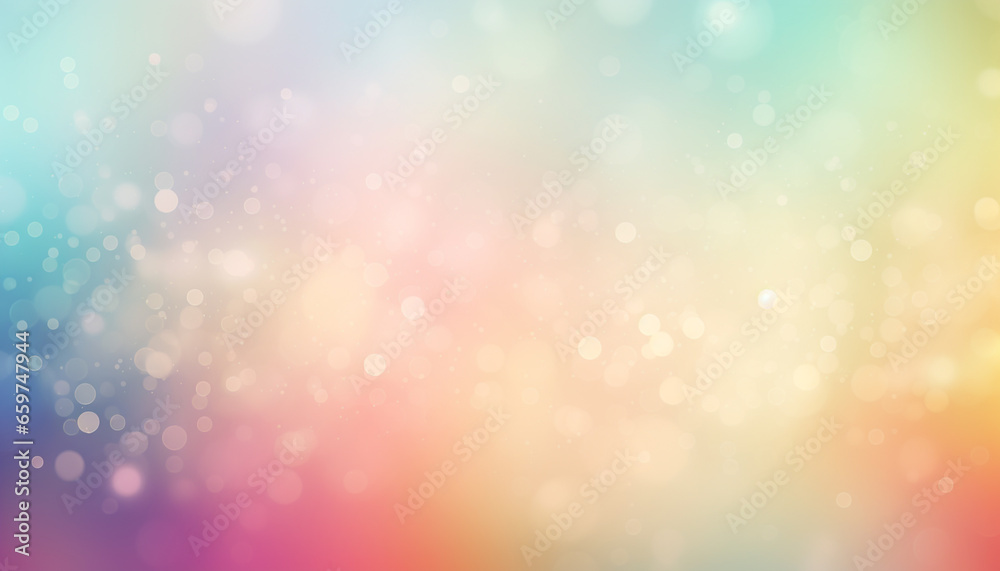 Obraz premium Vibrant colors explode in abstract shapes, illuminating the night sky generated by AI