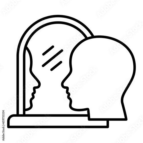 Shower Mirror Icon