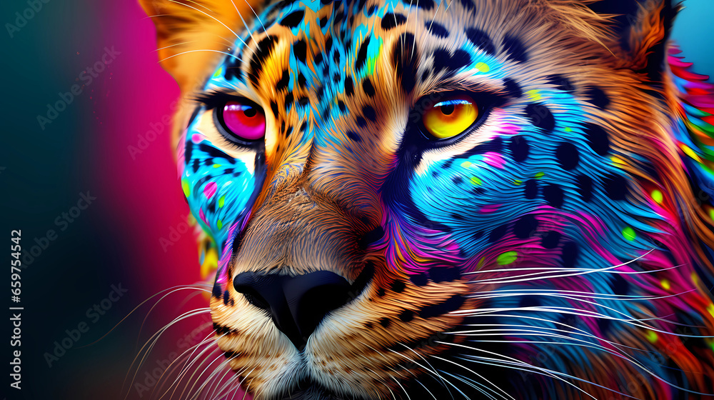 Rainbow Cheetah