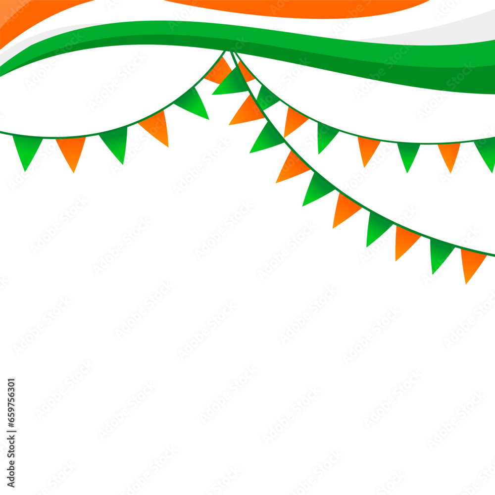 Obraz premium India flag for republic day and independence