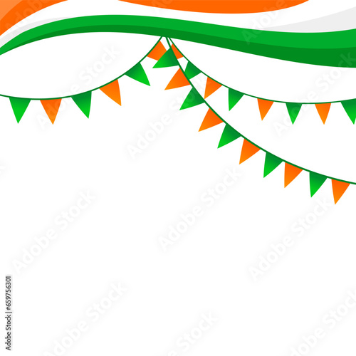 India flag for republic day and independence