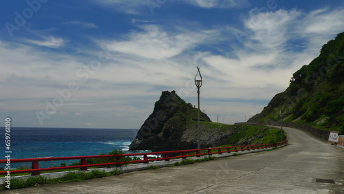 Isand under blue sky  (Lanyu, Taiwan)