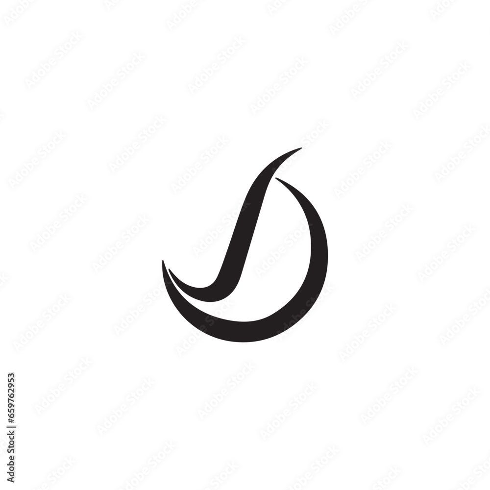 Simple minimalist letter logo Simple minimalist letter logo