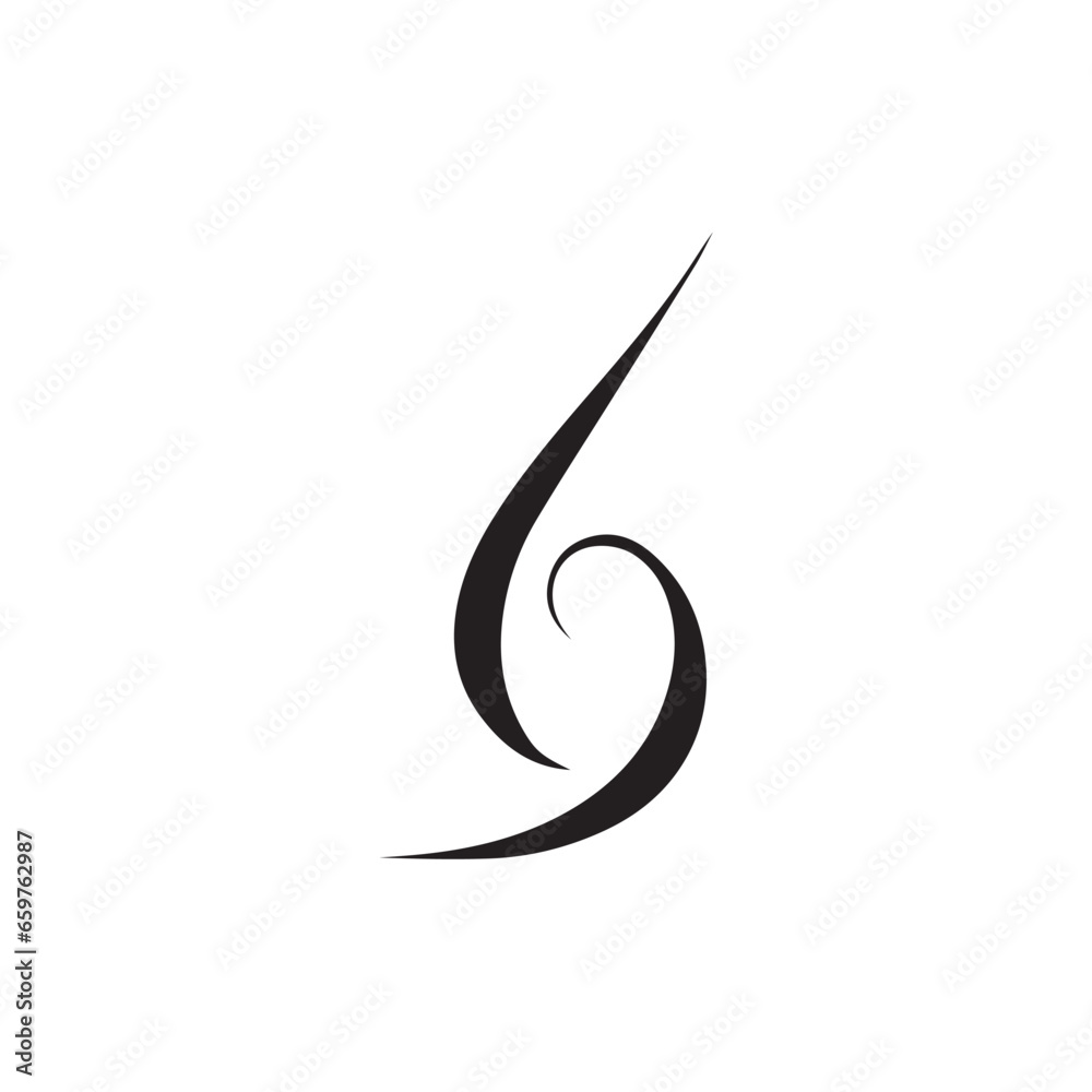 Simple minimalist letter logo