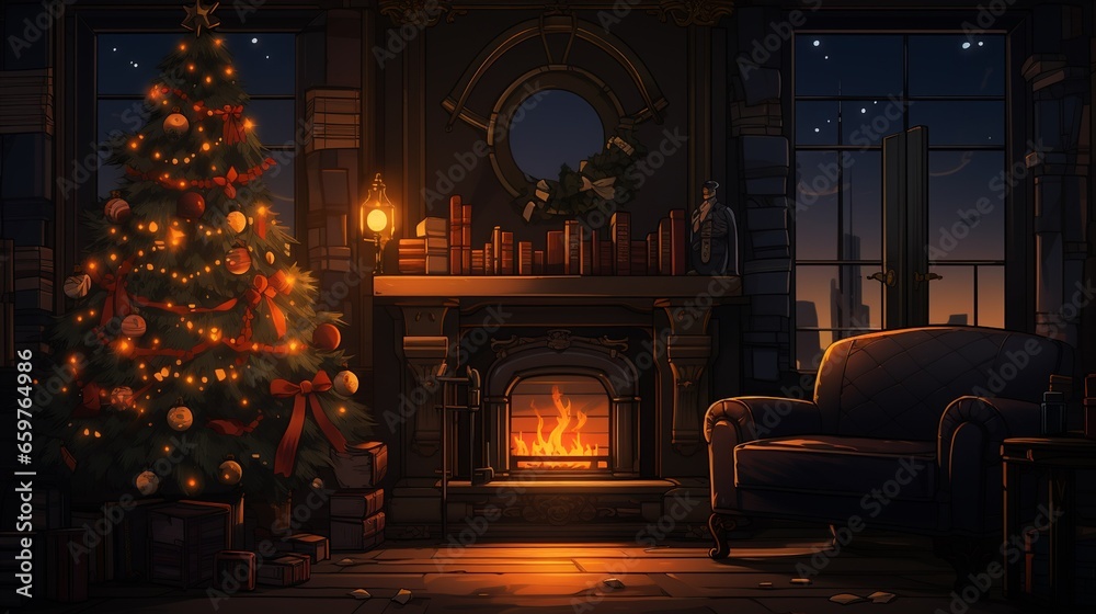 Cozy Christmas Eve 