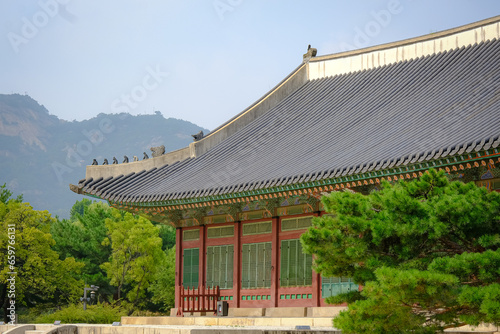 gyeongbokgung , historical landmark in south korea photo