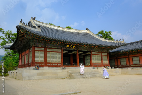 gyeongbokgung , historical landmark in south korea © Kathleen JT