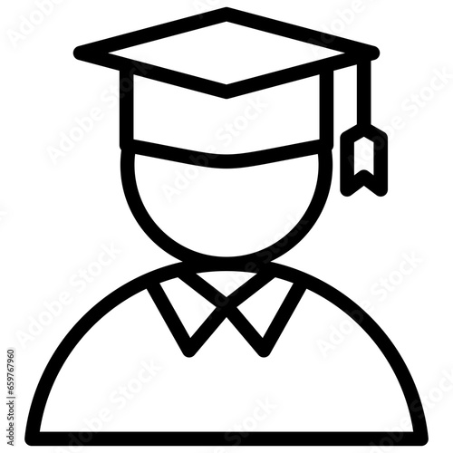 Student Outline Icon
