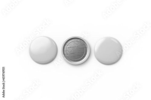 Triple of Pin Button