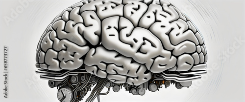 cybernetic brain  cyberpunk  transhumanism  artificial intelligence 