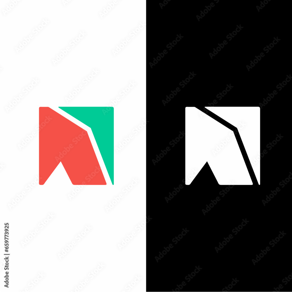 abstract logo vector design with a modern and minimalist style that you can use for an identity logo or for design purposes abstract logo vector design with a modern and minimalist style that you can use for an identity logo or for design purposes