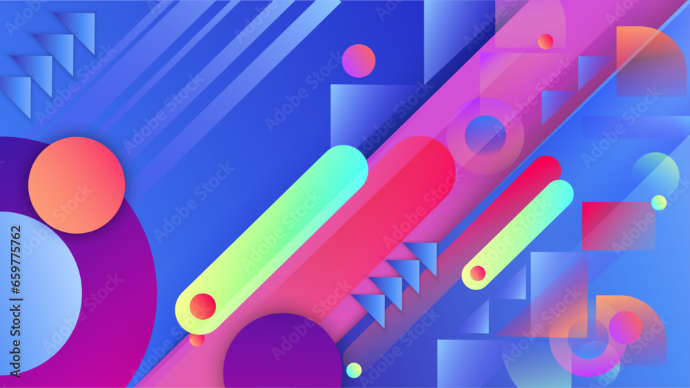 Colorful colourful gradient abstract background with geometric shape Colorful colourful gradient abstract background with geometric shape