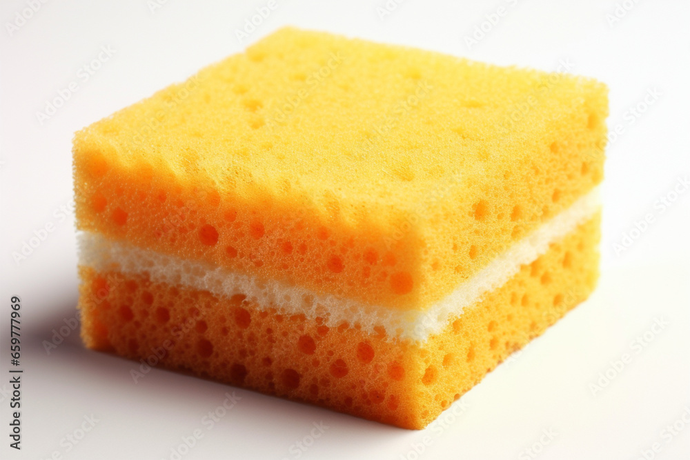 sponge for washing dishes and glass