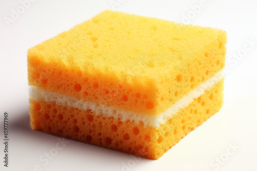 sponge for washing dishes and glass