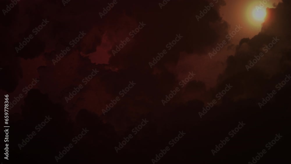 Dark storm dramatic cloud in night sky, motion abstract futuristic, nature and horror style background Dark storm dramatic cloud in night sky, motion abstract futuristic, nature and horror style background