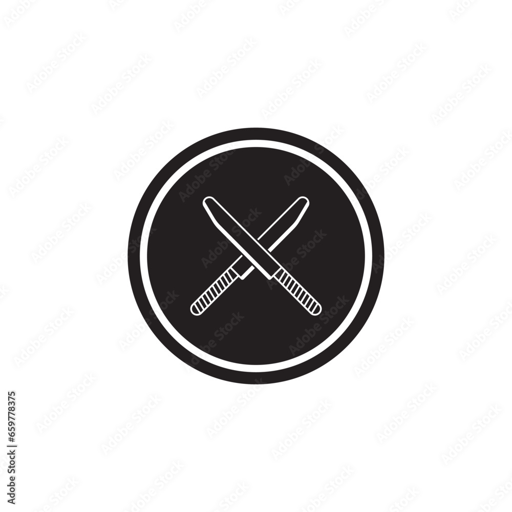 knife icon vector knife icon vector