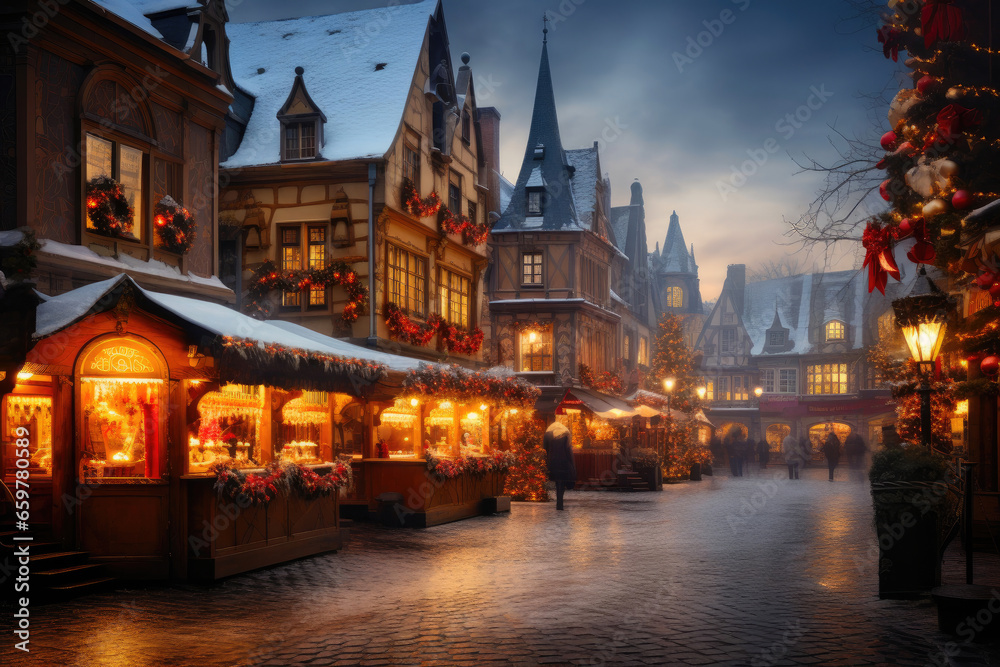 Yuletide Splendor: Captivating Christmas Market Delights