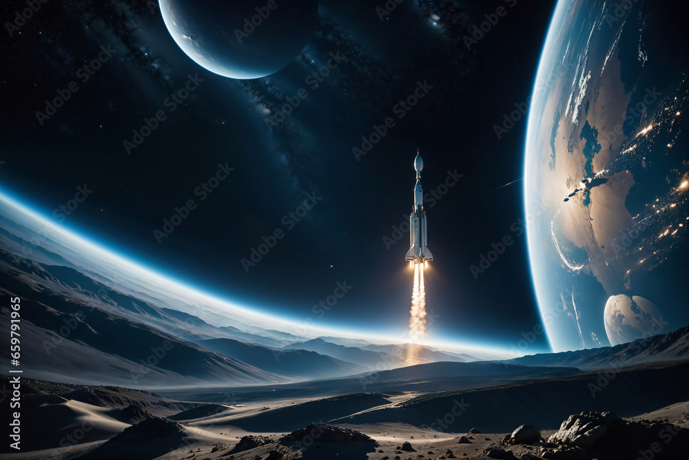 Space Exploration Concept Space Exploration Concept