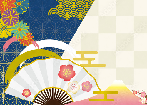 新年のイメージイラスト素材