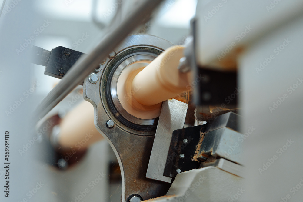 Process of making balusters from wood in furniture manufacture Process of making balusters from wood in furniture manufacture