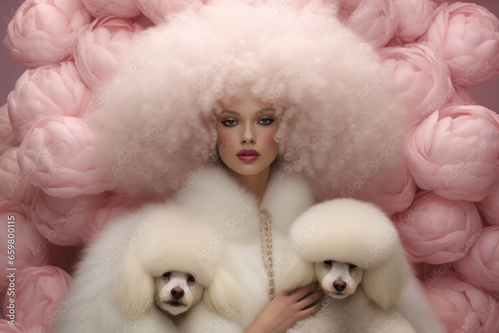 Looking like a Royal Poodle Looking like a Royal Poodle