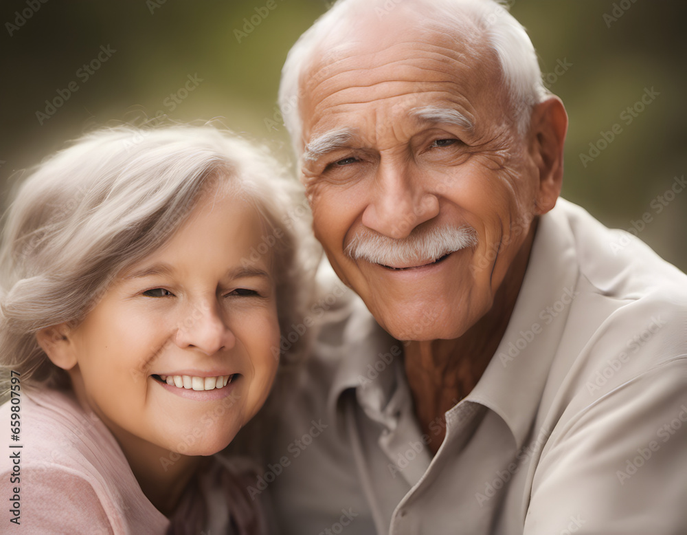 Generations of Love: Heartwarming image capturing the special bond between grandfather and granddaughter.