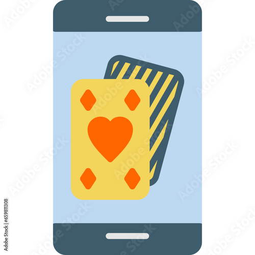 Phone Gambling Icon
