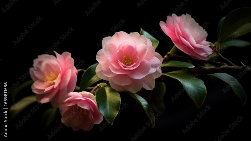 pink tulips with black background pink tulips with black background