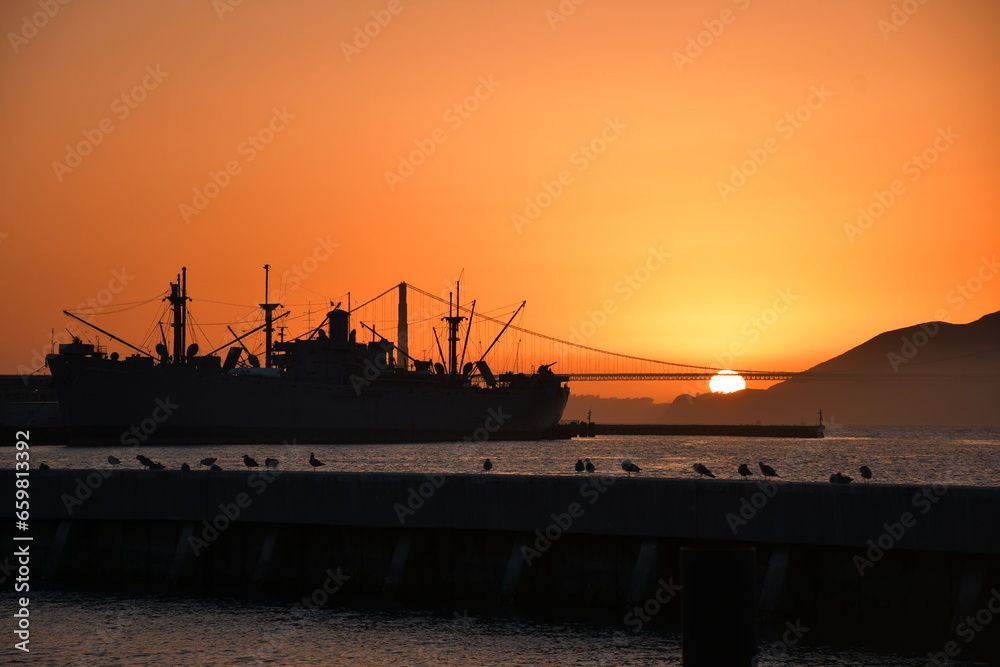 San Francisco | Golden Gate Bridge | Sundown San Francisco | Golden Gate Bridge | Sundown