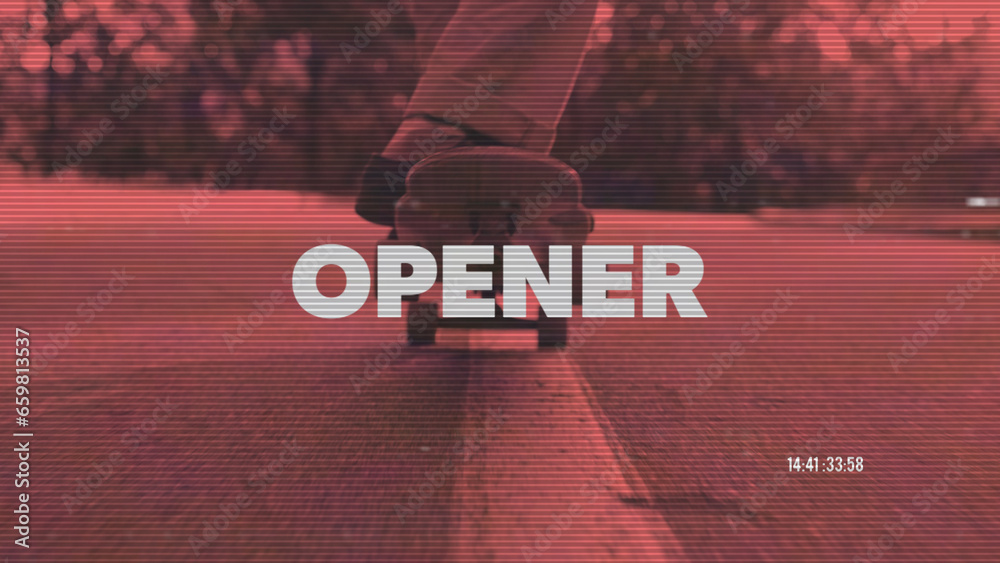 VHS Intro Stock Template | Adobe Stock