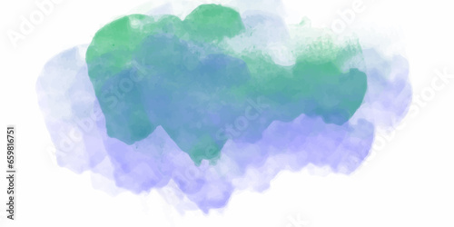 abstract watercolor hand painted background. abstract gradient purple, pink and blue watercolor on white background. watercolor splash drawn by hand. aquamarine watercolor strip in multi layered.
