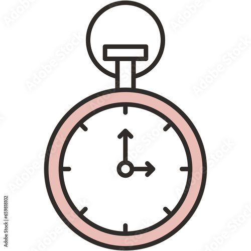 Stopwatch icon stop clock watch timer vector