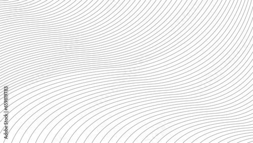 Canvas-taulu line pattern in white background