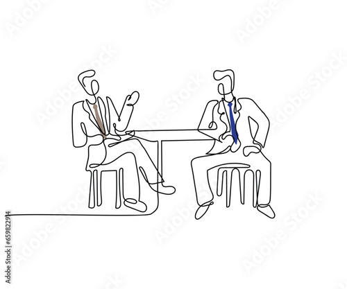 line art vector of a therapist working with a child. Cognitive behavioral therapy concept. School counselor art.