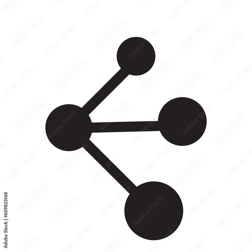 Atom Chemistry Solid Icon Atom Chemistry Solid Icon