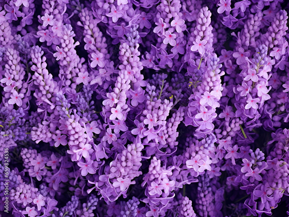Close up of lavender flowers in a field Close up of lavender flowers in a field