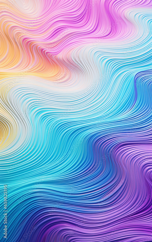 AI art gradient colors　paint  　グラデーションペイント
