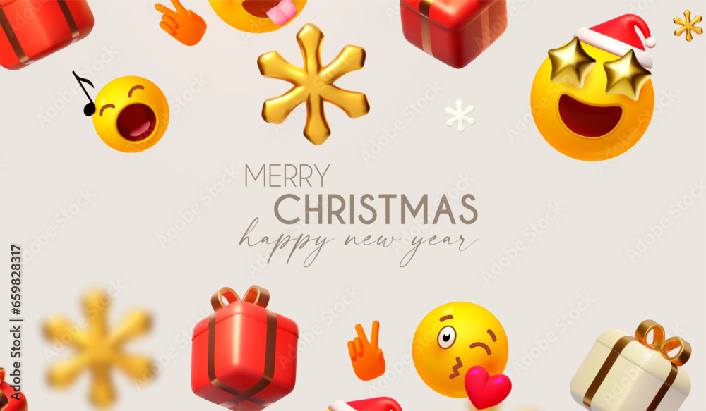 Merry Christmas and Happy New 2024 Year design template with Santa Claus, fir tree and gift box. Happy holidays. Special offer. Merry Christmas and Happy New 2024 Year design template with Santa Claus, fir tree and gift box. Happy holidays. Special offer.
