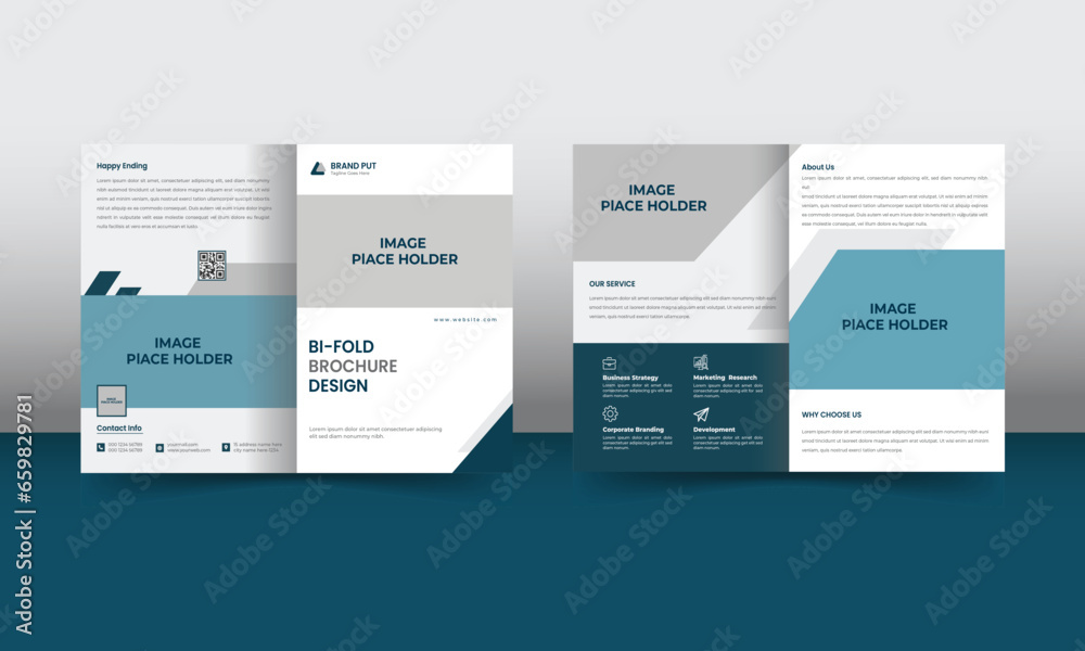 Corporate Bifold Brochure Design Corporate Bifold Brochure Design