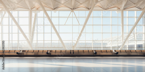 Geometry of airport architecture