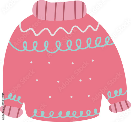 Pastel Christmas Sweater